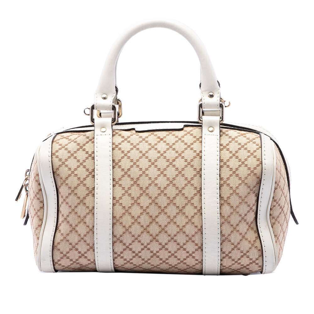 Gucci Vintage Web Boston Bag Diamante #334094G70B